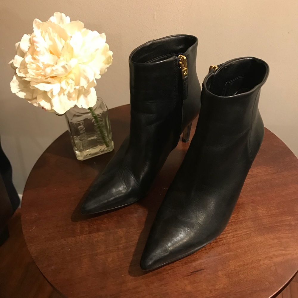 Sam Edelman Pointed Leather Booties